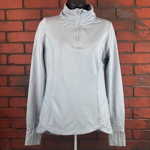 Mondetta Quarter Zip‎ Womans Small Grey